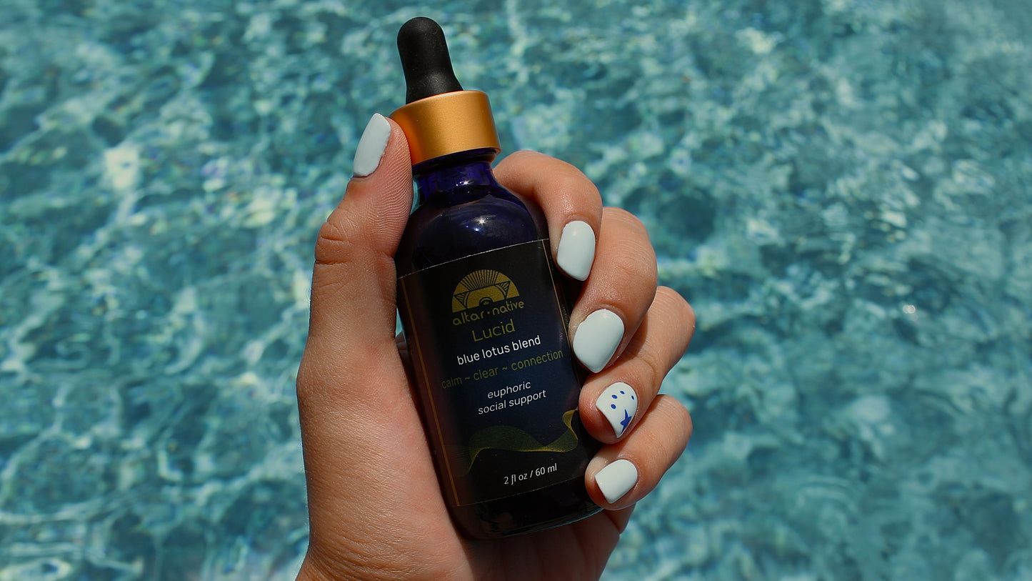 Lucid ✦ Blue Lotus Tincture - Altar Native