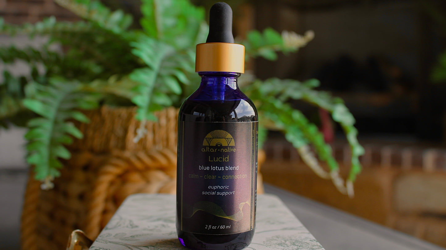 Lucid ✦ Blue Lotus Tincture - Altar Native