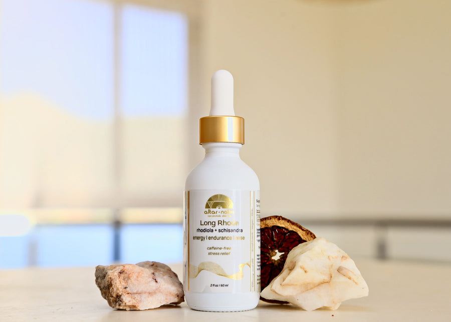 Long Rhode ⟡ Rhodiola + Schisandra Adaptogen Drops